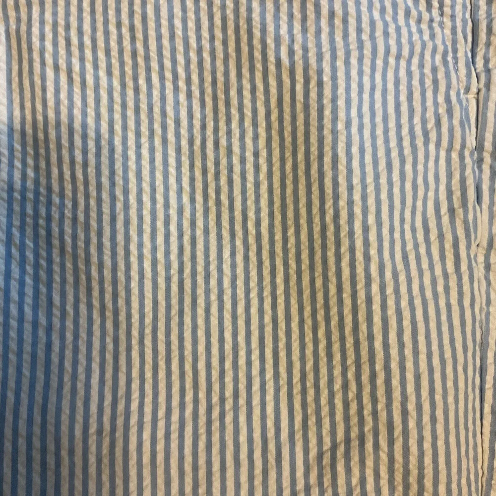 Vineyard Vines Breaker Shorts Seersucker Blue & White  Striped Nautical Men’s 32